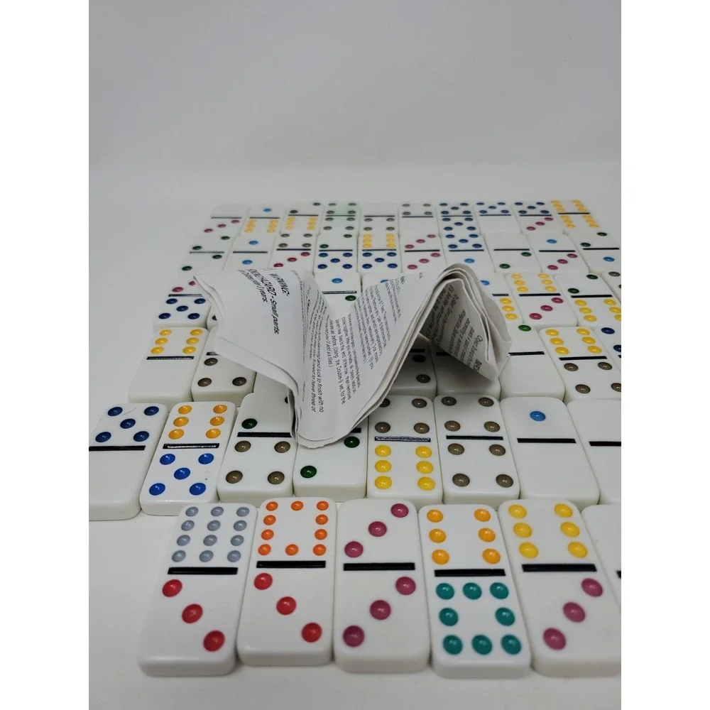 CARDINAL  JUMBO Color Dot Dominoes Replacement Piece all 57